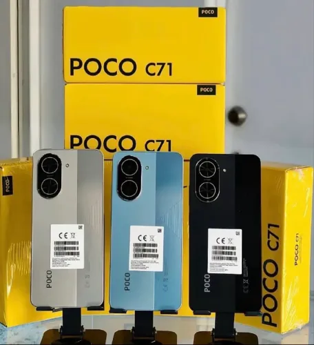 Poco c71 4G 128GB / 04GB RAM Novo Custo Benefício Capa Película Fone + Entrega Grátis