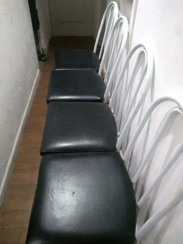 Conjunto Cadeiras para cozinha todas acolchoadas ..