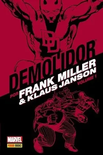 DEMOLIDOR POR FRANK MILLER E KLAUS JASON - COLEÇÃO COMPLETA! 3 VOLUMES