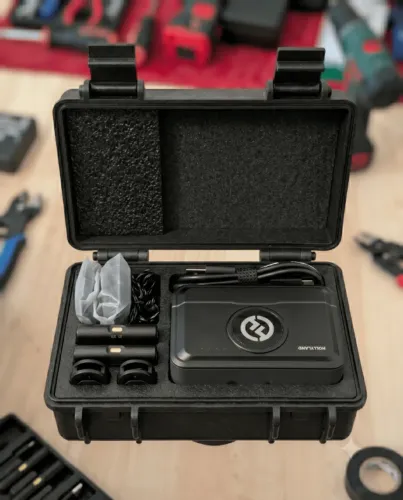 Case Hollyland Lark M2 | Estojo Protetor Articulado em Impressão 3D | Leve e Resistente