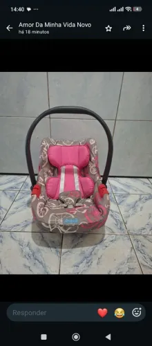 Bebê conforto super nova!
