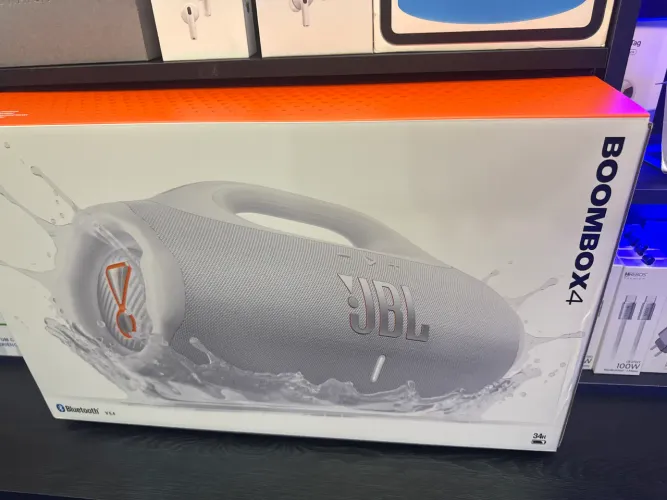 JBL Boombox 4 branca novo lacrada , com NF e garantia
