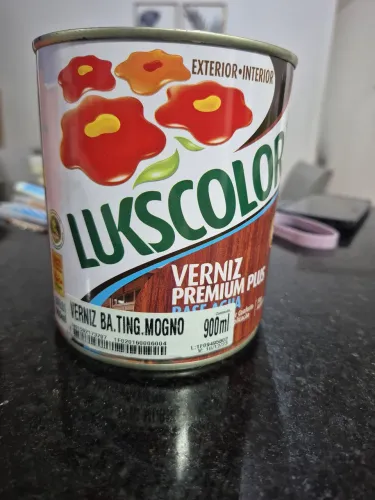 Verniz lukscolor mogno