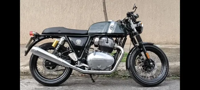 ROYAL ENFIELD CONTINENTAL GT 650 2023 ? BRITISH RACING GREEN | IMPECÁVEL!