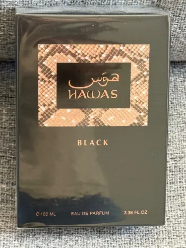 Perfume Rasasi Hawas Black Eau de Parfum 100ml Lacrado Original