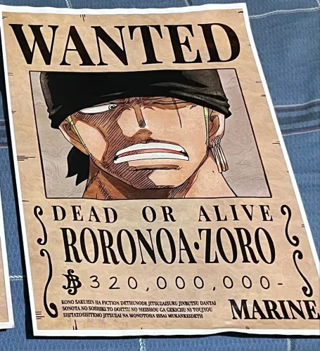 CARTAZES DE PROCURADO ONE PIECE 