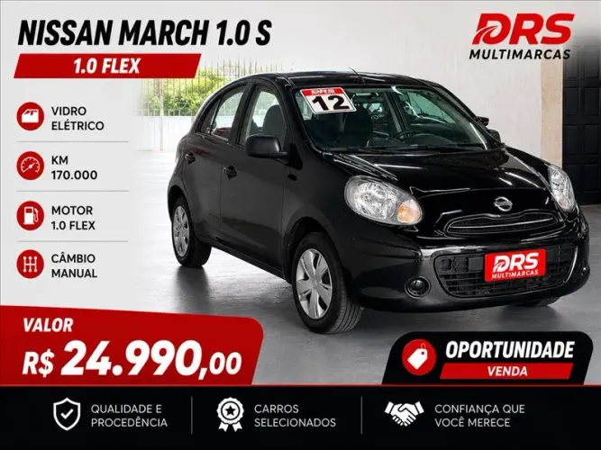 Nissan March 1.0 16V Flex Fuel 5P 2012