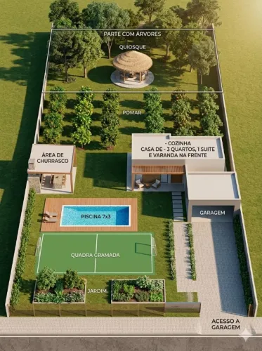 LOTE/CHÁCARA excelente com 1.683m², Localidade Ótima - OPORTUNIDADE Vendo ou troco por v