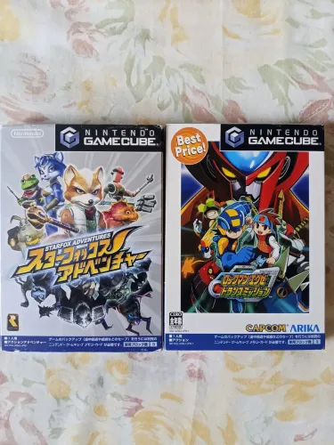 Rockman (Megaman) + Star Fox Adventure GAME CUBE (JP)