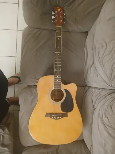 Violão PHX PX199 com capa premium.
