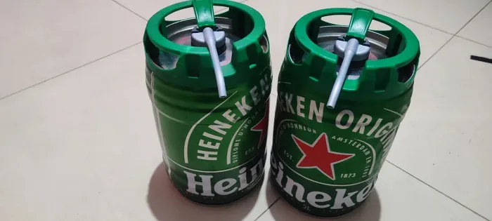 2 Galao de Heineken Para seu Projeto boombox