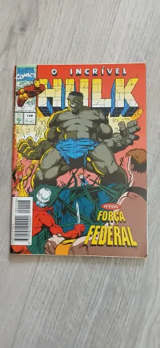O Incrível Hulk nº 128 Abril Marvel Força Federal