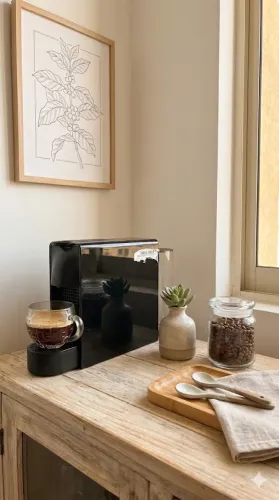 Cafeteira Nespresso Essenza Mini Preta.