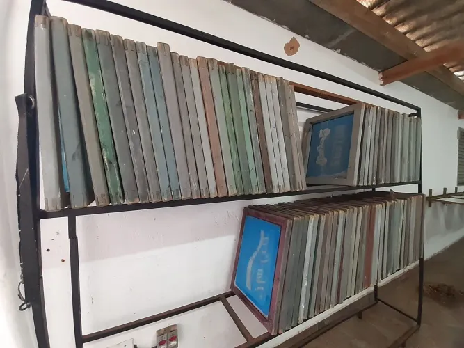 Telas usadas para silk screen estamparia