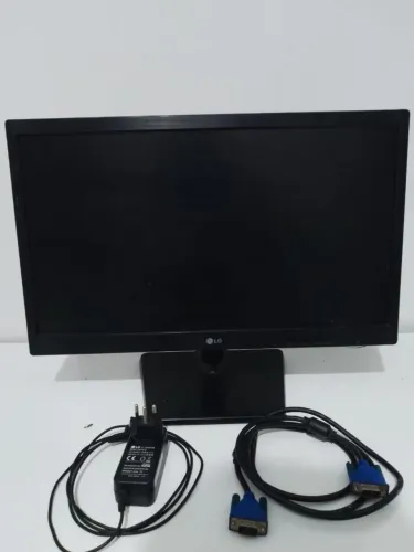 Monitor LG Flatron 20M37AA-B de 19,5 polegadas.
