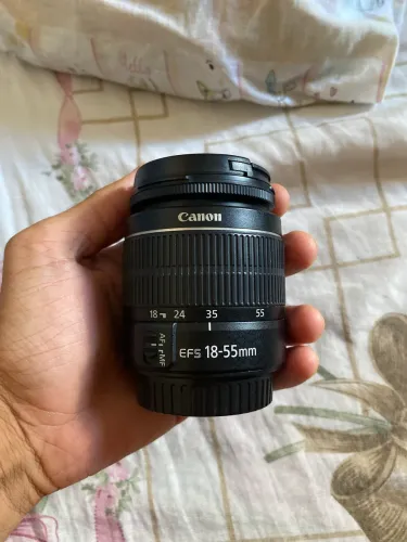 Lente EFS 18-55mm canon