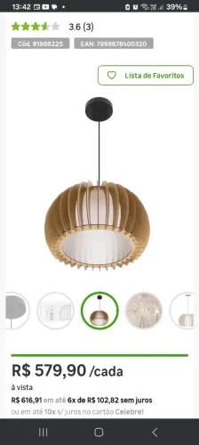 Vendo lustre muito novo .