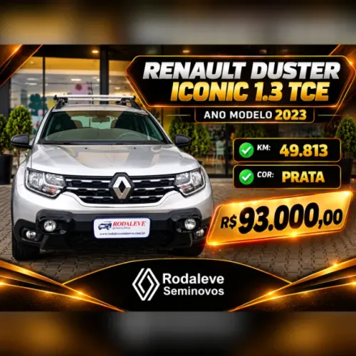 Renault Duster Iconic 1.3 TB 16V Flex Aut. 2023