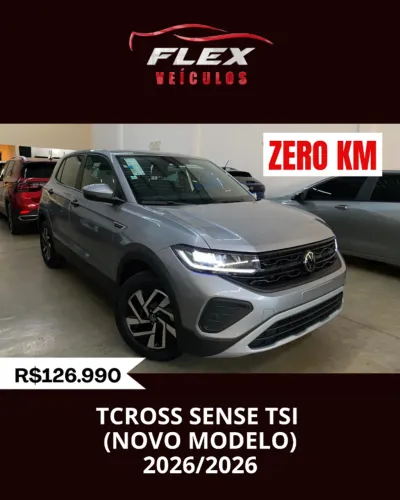 Volkswagen T-Cross Sense 1.0 TSI Flex 5P Aut. 2026