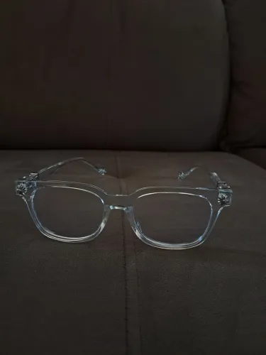 Óculos Chrome Hearts Transparente