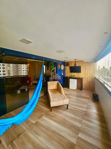Apartamento com 3 Suítes na Cremação,180m²,Semimobiliado - Ed.Torre de Molina
