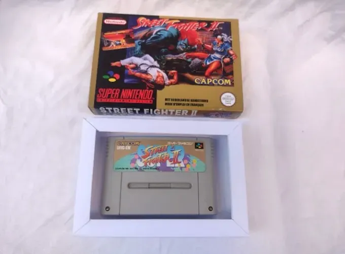 Super Street Fighter 2 Original Super Famicom, Caixa Repro