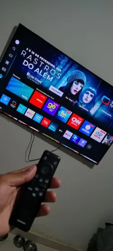 ? TV 55? QLED 4K Samsung - Semi Nova - Impecável!