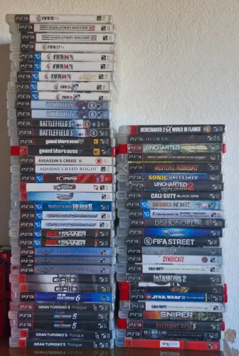 Lote 60 Jogos Originais Playstation 3 PS3 (Faço olx pay)