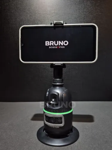Tripé estabilizador inteligente com rastreamento de movimento - Bluetooth