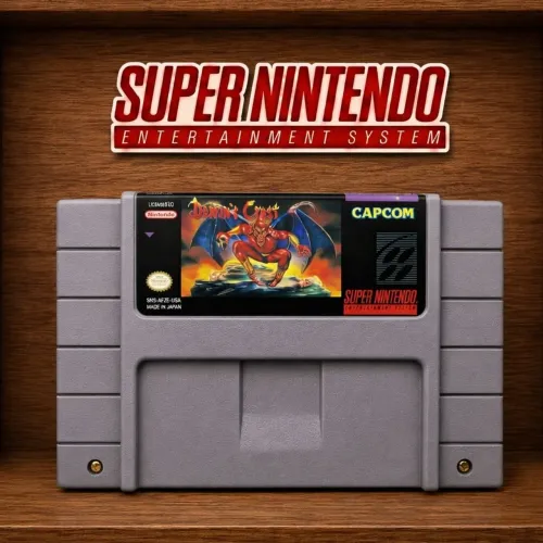 Jogo fita Demons crest super Nintendo snes repro.