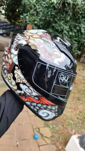 CAPACETE HDJ NOVO, NA CAIXA