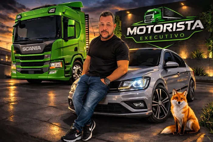 Motorista profissional executivo