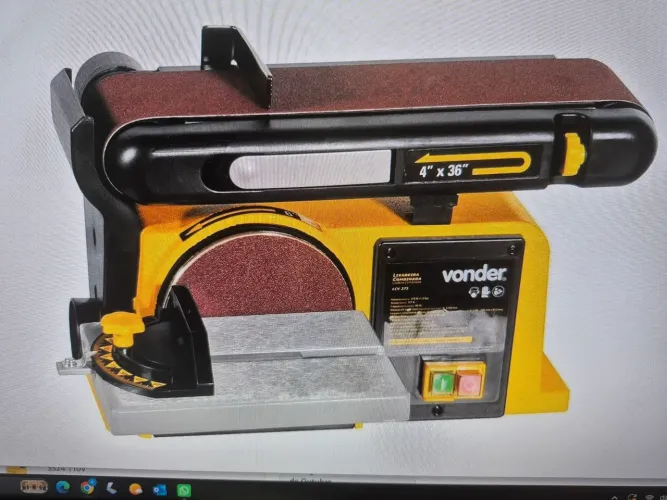 LIXADEIRA COMBINADA DE BANCADA VONDER