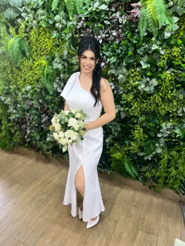 Vestido casamento civil tamanho M
