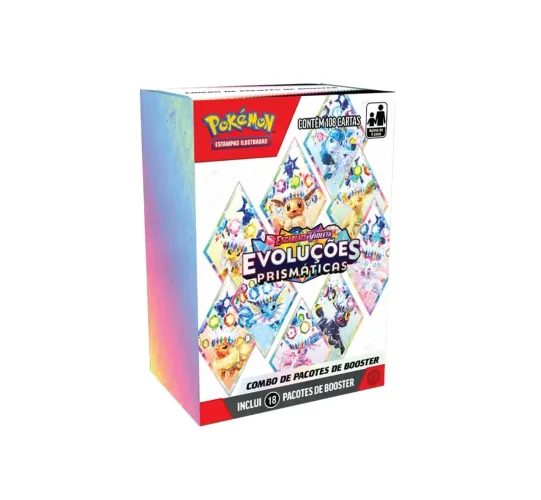 Case Combo Booster Evoluções Prismáticas (12bbs)