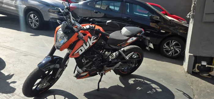 KTM DUKE 200 LARANJA IMPECÁVEL - 2017