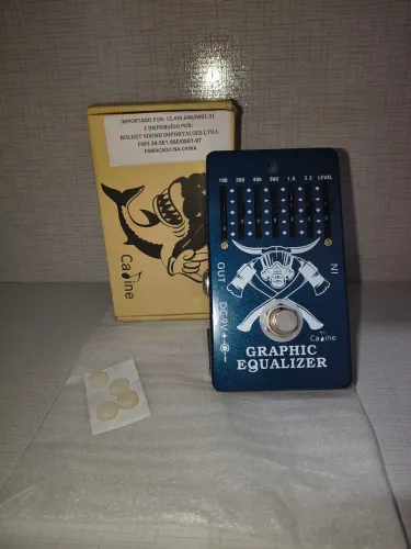 Pedal Caline Equalizador 6 Bandas Guitarra Baixo