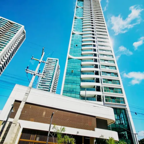 BAIXOU! APARTAMENTO ANDAR ALTO FRENTE MAR 104m² 3 quartos 1 suíte 2 vagas BEM LOCALIZADO B