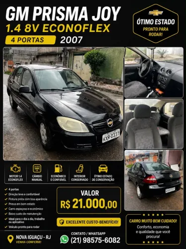 Chevrolet Prisma Sed. JOY 1.4 8V Econoflex 4P 2006