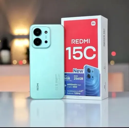 XIAOMI REDMI 15C 256GB/8GB RAM - APARELHO NOVO