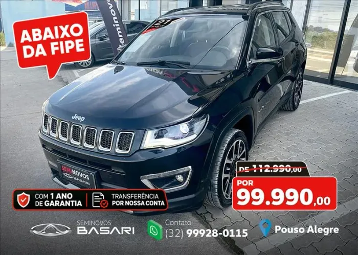 Jeep Compass Longitude 2.0 4X2 Flex 16V Aut. 2021