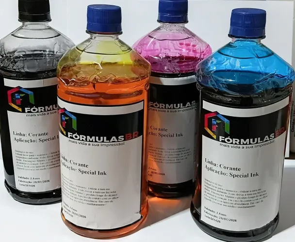 Kit 4 Litros Tinta P/ Epson Ecotank L3250 Formulasbr 4l