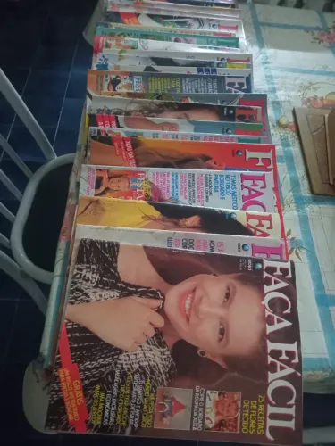 Coleção Revista Faça Fácil + Festas - Anos 90 - 23 Volumes ( cada uma)