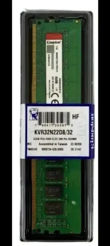 Memória Kingston 32 GB nova