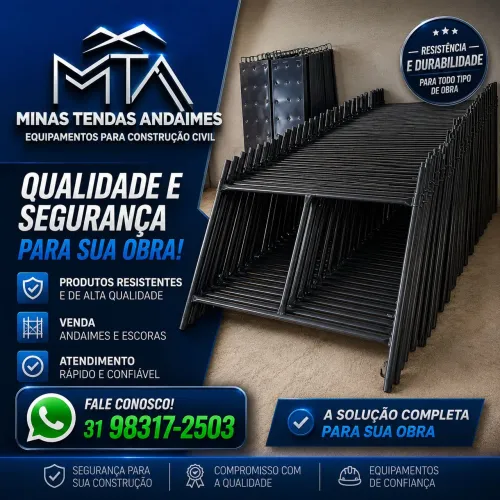 Fábrica de andaimes e escoras