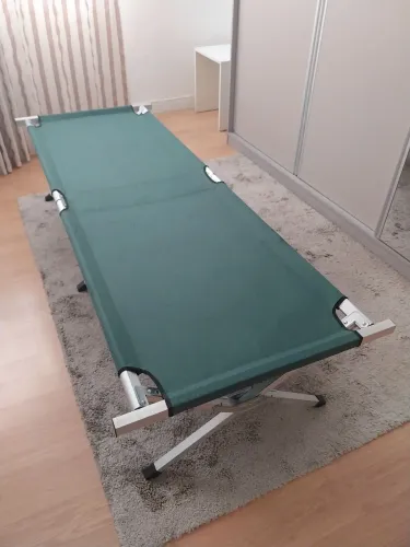 Cama dobrável portátil -VALE CONFERIR- campanha