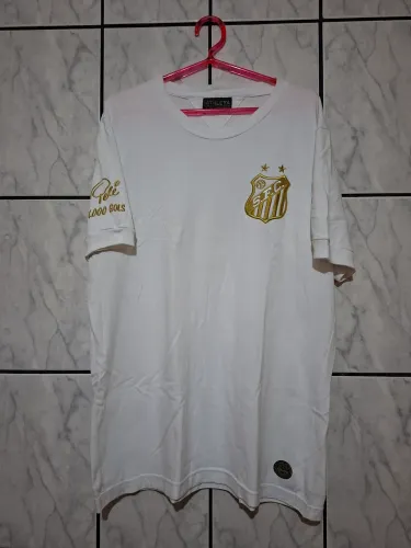 Camisa Santos Athleta Rei Pelé 1000 gols