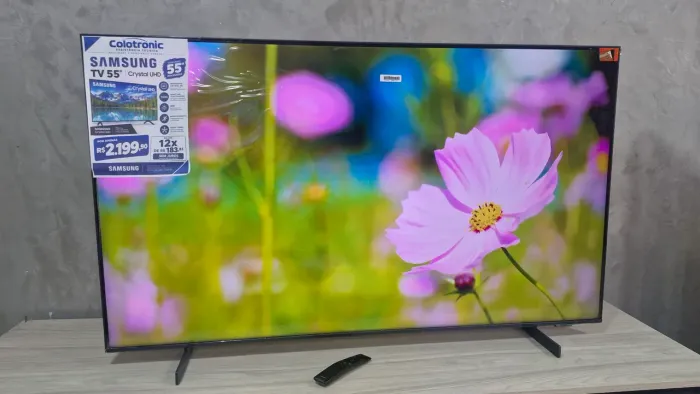 SAMSUNG 55" CRYSTAL NA GARANTIA
