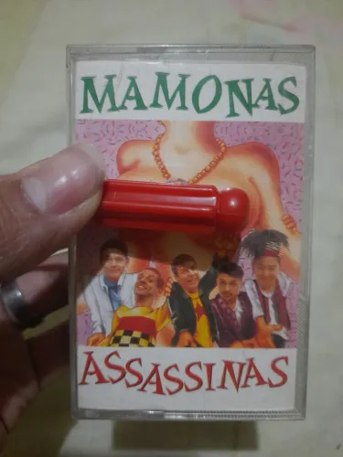 Fita cassete original do mamonas assassinas 1995