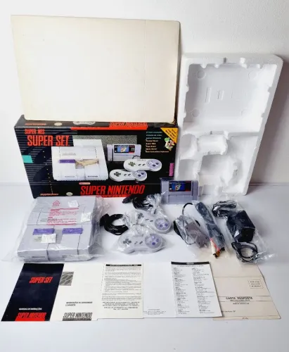 Js3-SUPER NINTENDO SUPERSET PLAYTRONIC Excelente estado